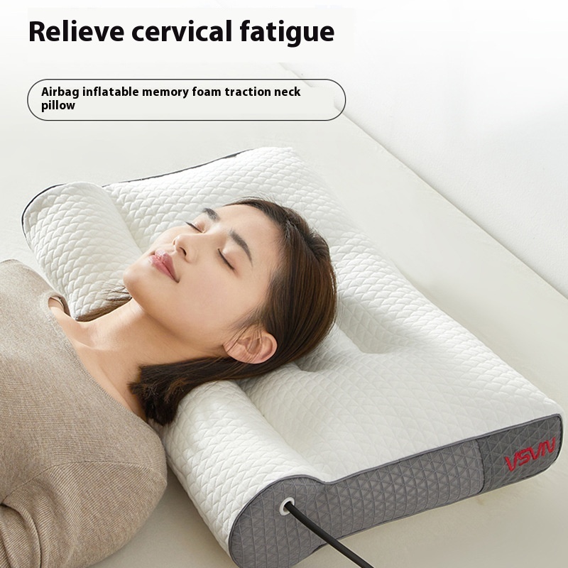 Airbag Inflatable Traction Cervical Spine Neck Pillow
