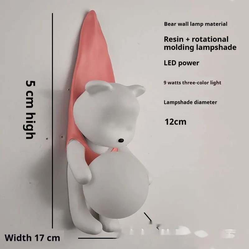 Children's Room French Cream Senior Bedroom Bedside Lamp