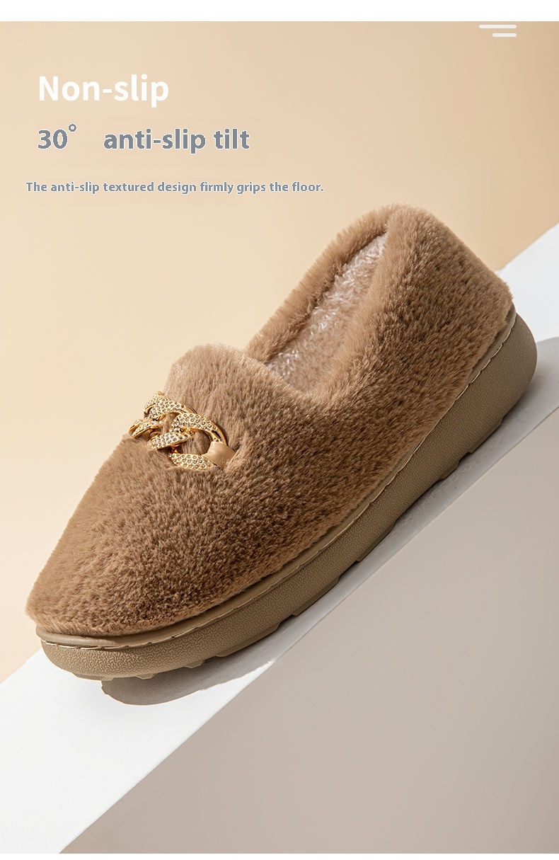 Zapatos mullidos planos para mujer a juego