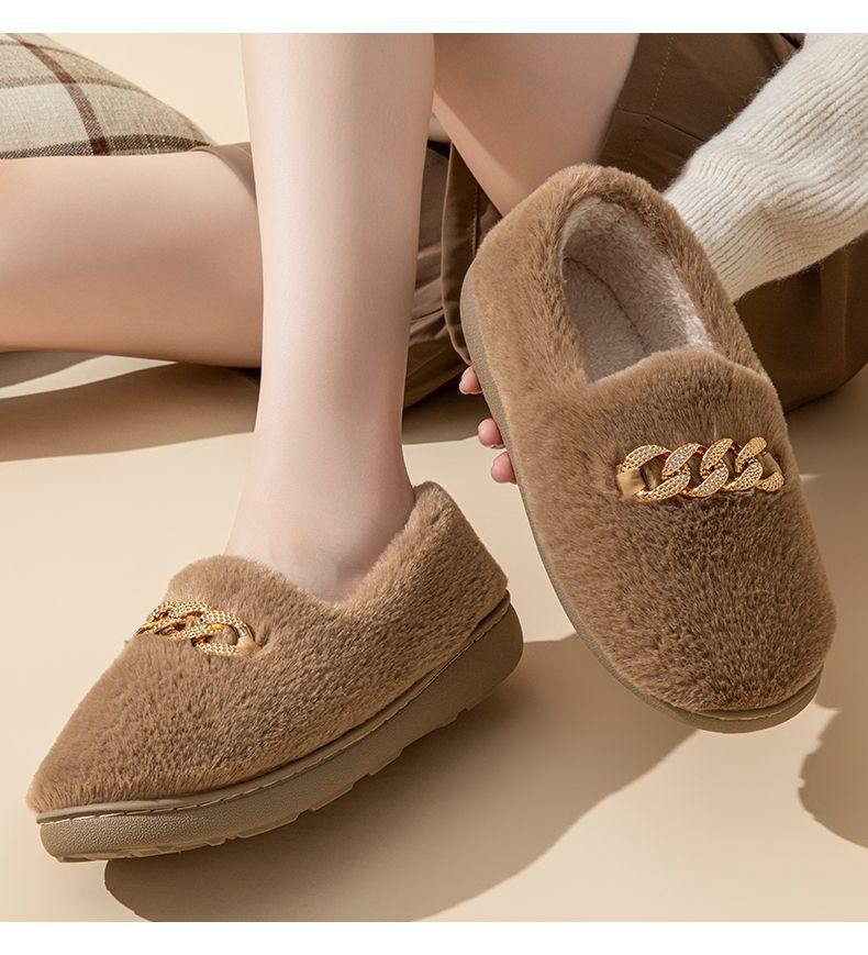 Zapatos mullidos planos para mujer a juego