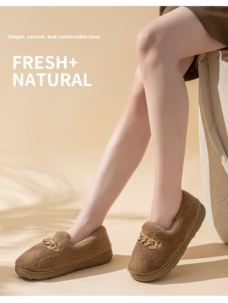 Zapatos mullidos planos para mujer a juego