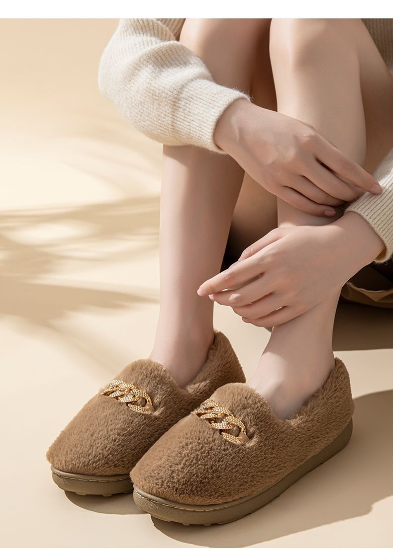 Zapatos mullidos planos para mujer a juego