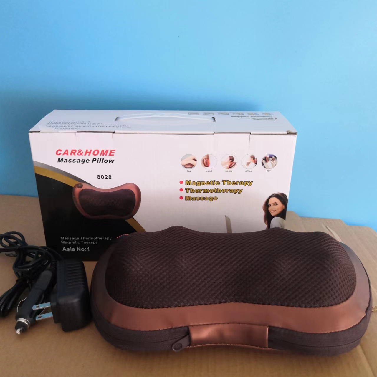 Electric Neck Massager U-shaped Massage Pillow