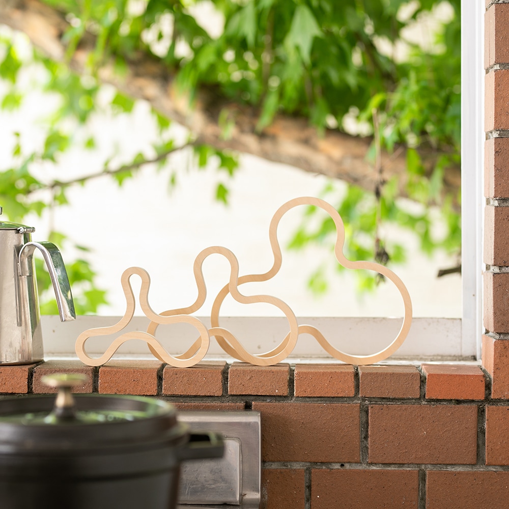Creative Mug Mat Wooden Heat Proof Mat