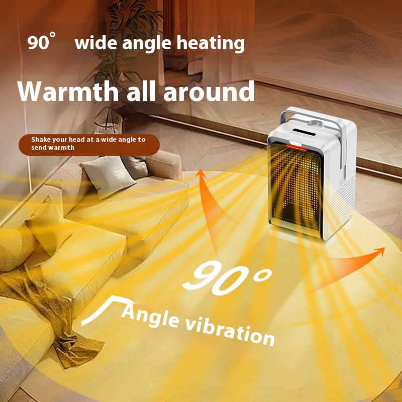 Radiateur Soufflant PTC 1000 W — Chauffage avec Télécommande 5