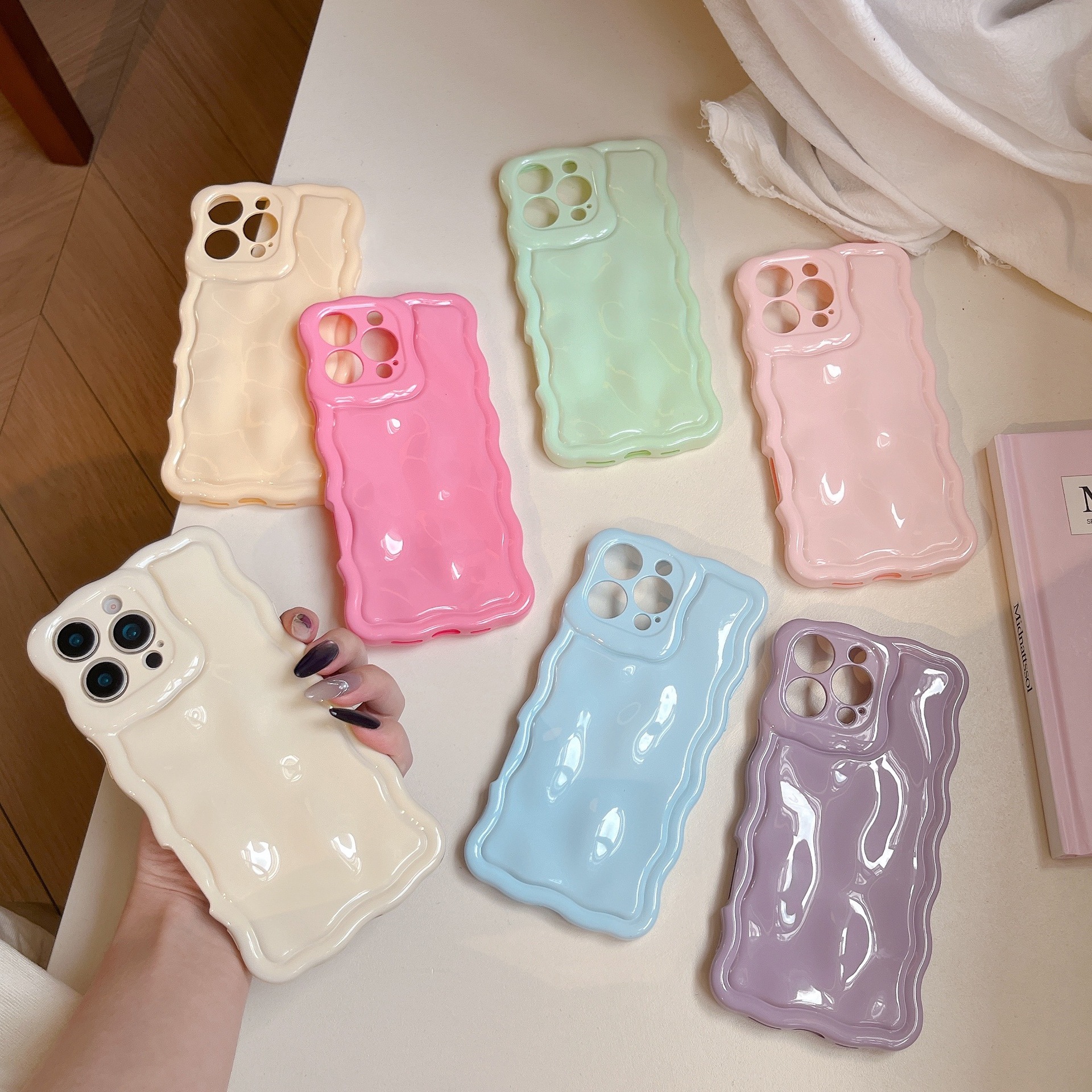 Solid Color Macaron Mobile Phone Soft Case - Image 4