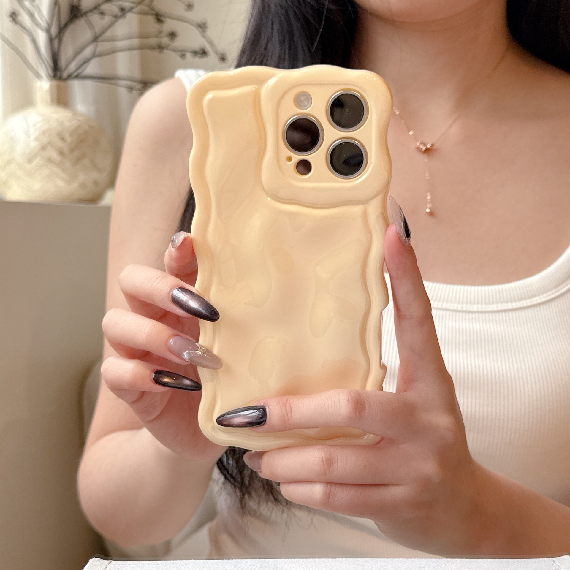 Solid Color Macaron Mobile Phone Soft Case - Image 3