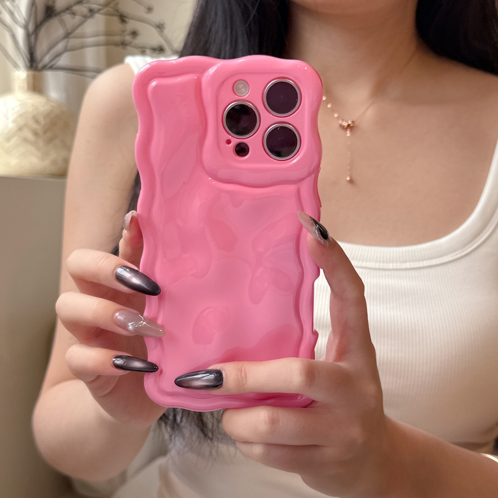 Solid Color Macaron Mobile Phone Soft Case - Image 2