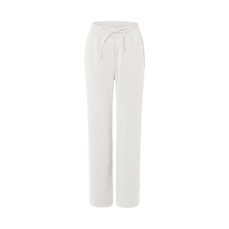 Loose And Comfortable Sports Casual Pants Women's Running Fitness All-matching - Pearlescent White