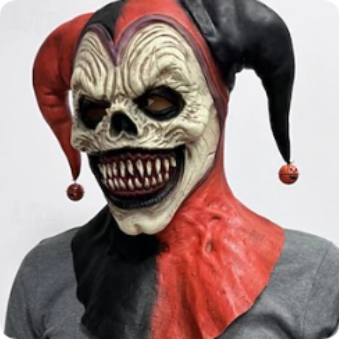 Halloween Funny Clown Mask Red Nose