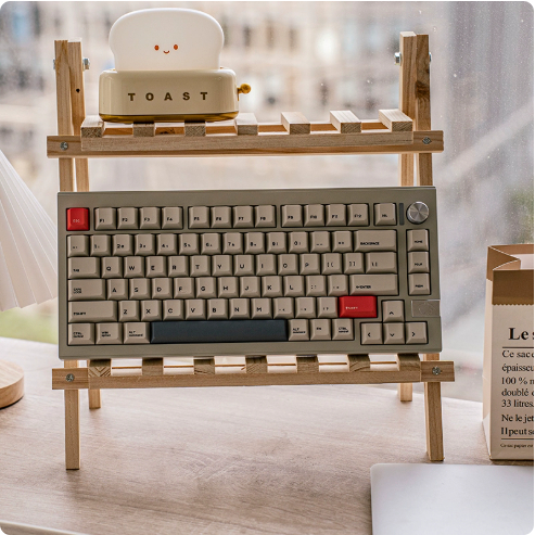 Chidu V75 Aluminum Tuo Mechanical Keyboard Bluetooth Wireless - Image 2