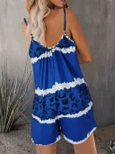 Leopard Print Blue