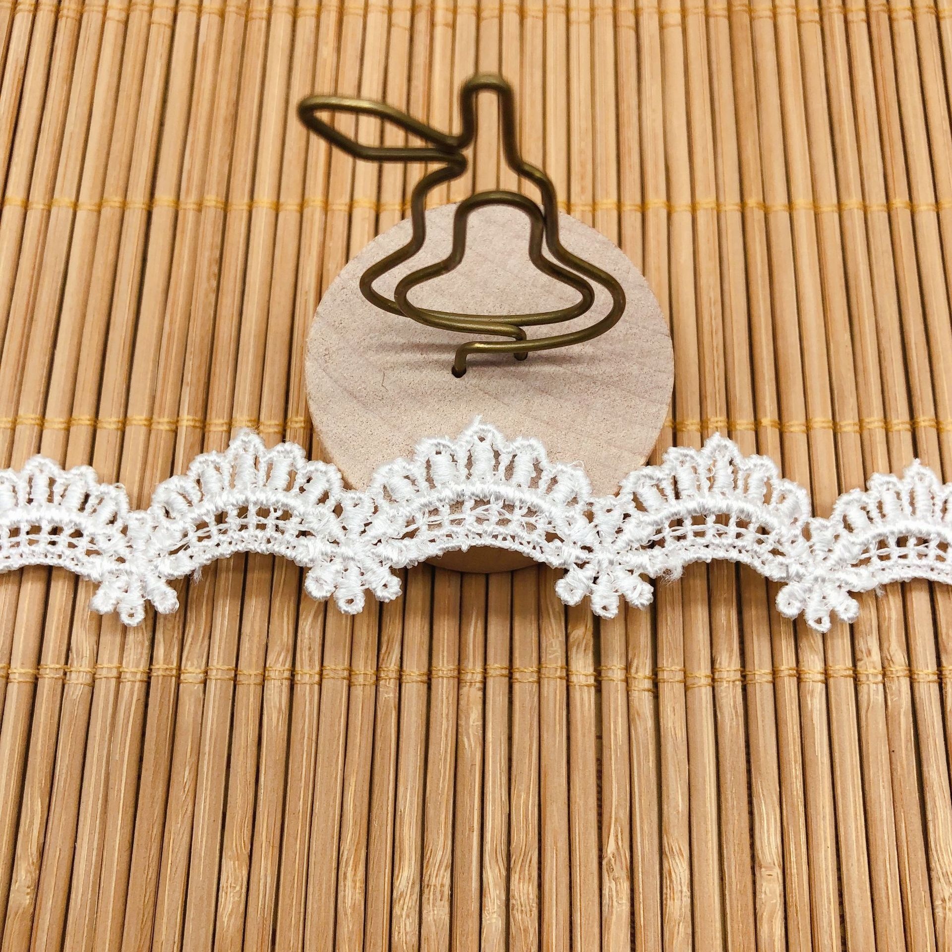 Small Lace Wave Polyester Silk Skirt Wedding Underwear Accessories Lace