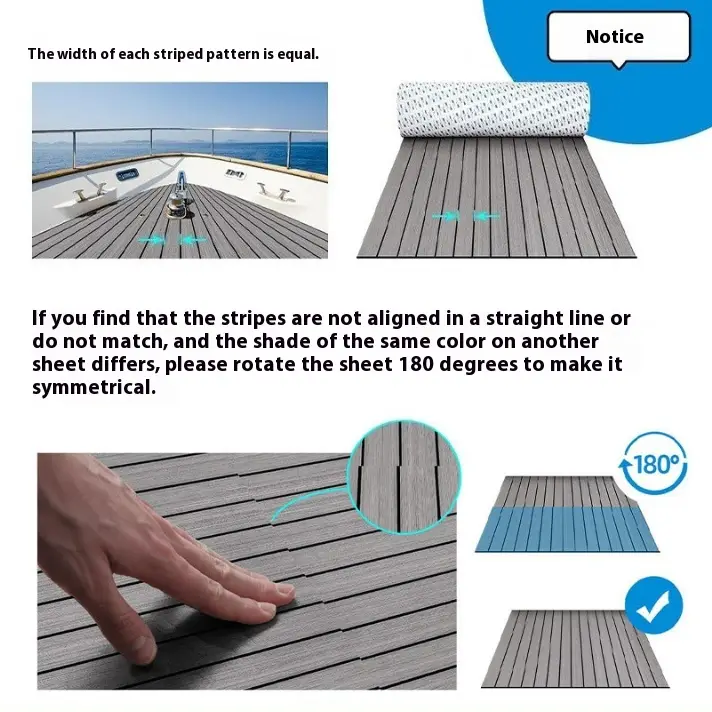 Yacht Deck Anti-slip Wear-resistant Floor RV Anti-slip Mat