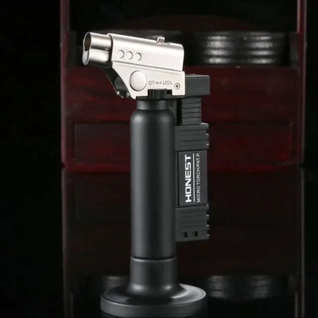 HONESTHONEST 500 Gas Welding Gun Flame Gun Creative Desktop Lighter Black - Shop at LoveMi