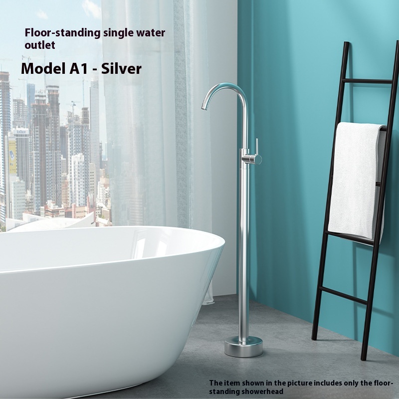 Copper Cylinder Edge Shower Head Set Column