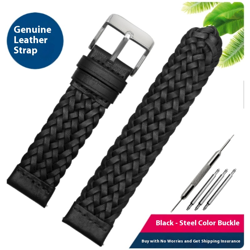 Solid Color Suitable For Watch Woven Strap