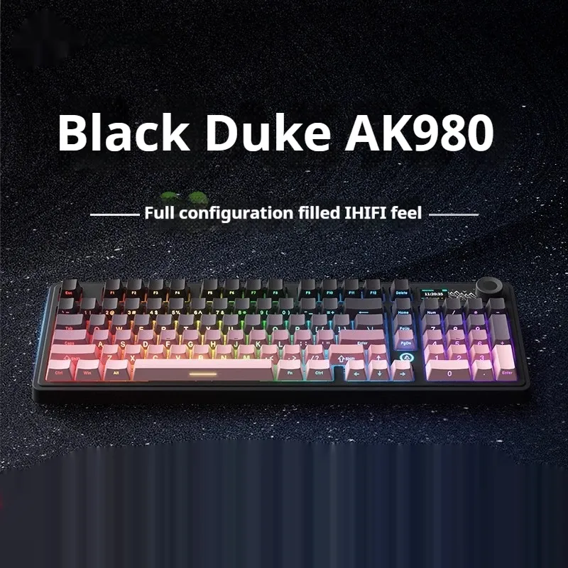 Office Computer Bluetooth Keyboard Game Side Three-mode