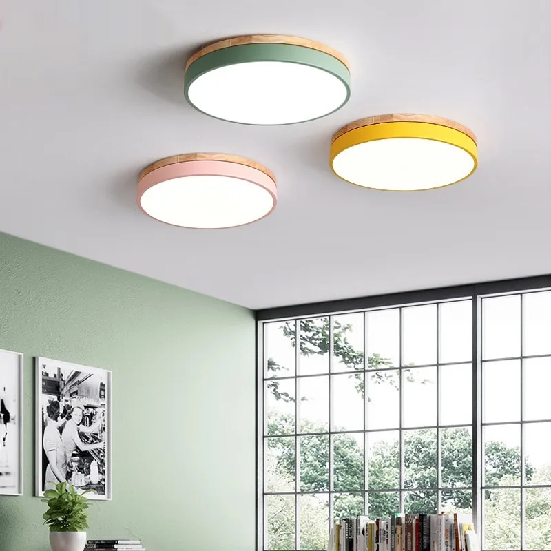Macaron Round Bedroom Simple Study Living Room