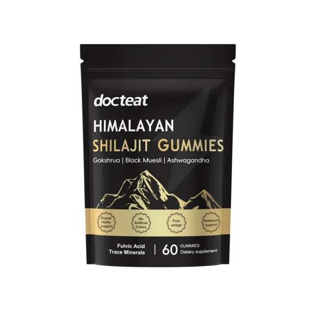 Himalayan Shilajit Gummies 60 Gummies - Shop at LoveMi
