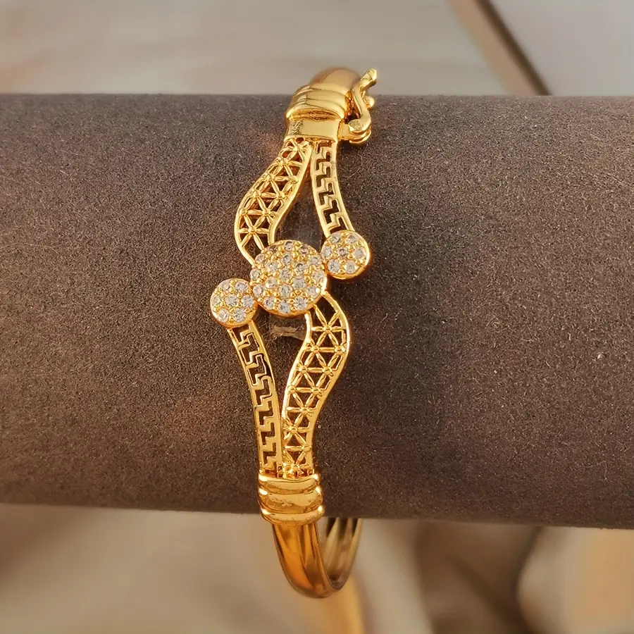 Summer Fashion Multicolor Geometric Cubic Zirconia Ladies' Bracelet