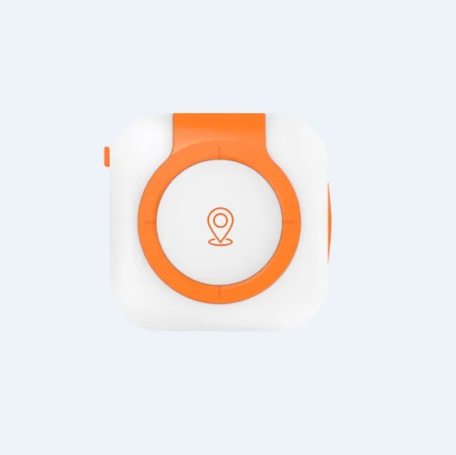 Pet GPS Global Locator Health Monitoring White Orange - Shop at LoveMi