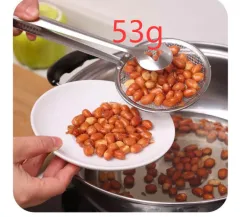 Multi-functional Oil Food Folder Kitchen Accessories Stainless Steel Fried Food Oil Scoop - View 1