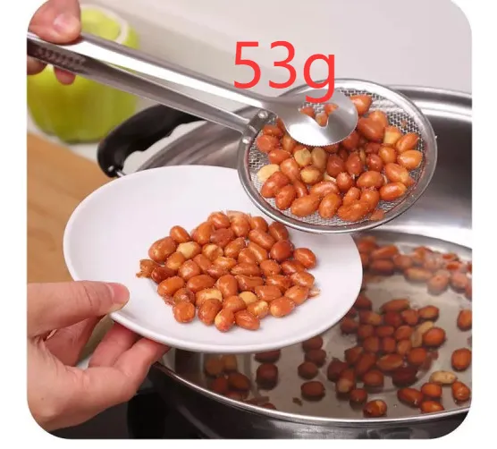 Multi functional Oil Food Folder Kitchen Accessories Stainless Steel Fried Food Oil Scoop - Shop at LoveMi