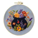 Flowers And Pot