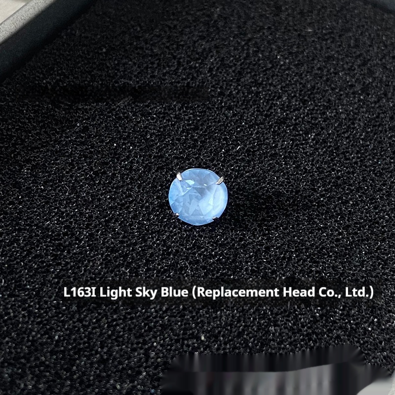 Titanium Steel 09 Teeth 4 Claws Inlaid Ear Studs Replacement Single Head