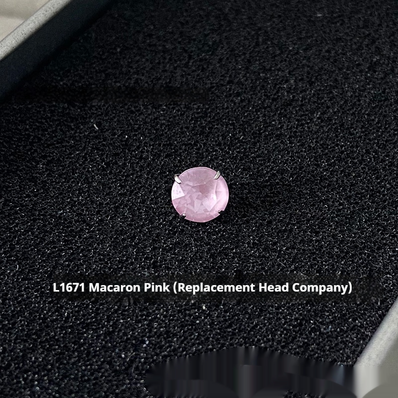 Titanium Steel 09 Teeth 4 Claws Inlaid Ear Studs Replacement Single Head