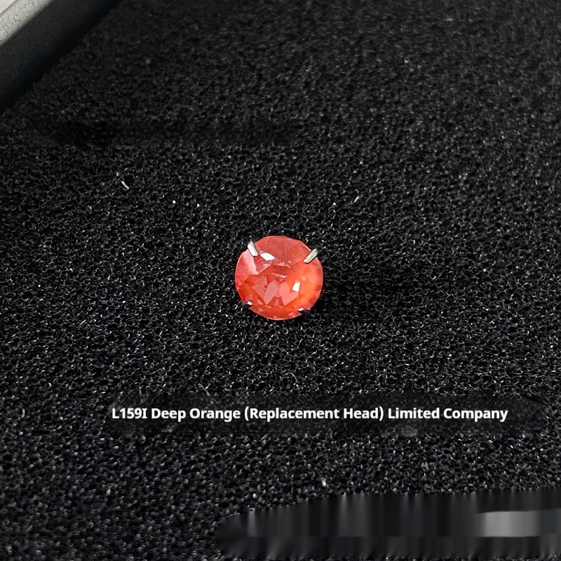 Titanium Steel 09 Teeth 4 Claws Inlaid Ear Studs Replacement Single Head