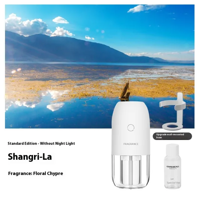 Aroma Diffuser Household Diffuse Small Induction Night Lamp Wine White Basic Style - Shop at LoveMi