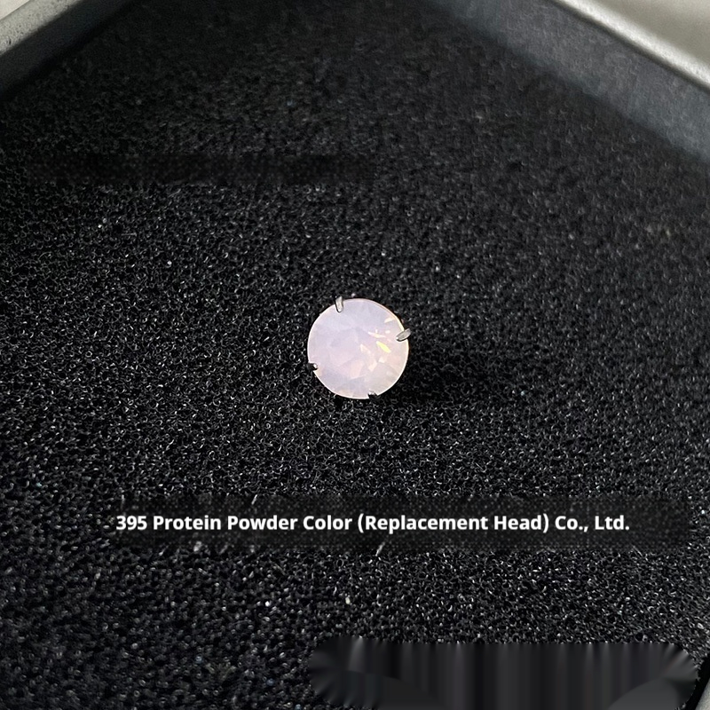 Titanium Steel 09 Teeth 4 Claws Inlaid Ear Studs Replacement Single Head