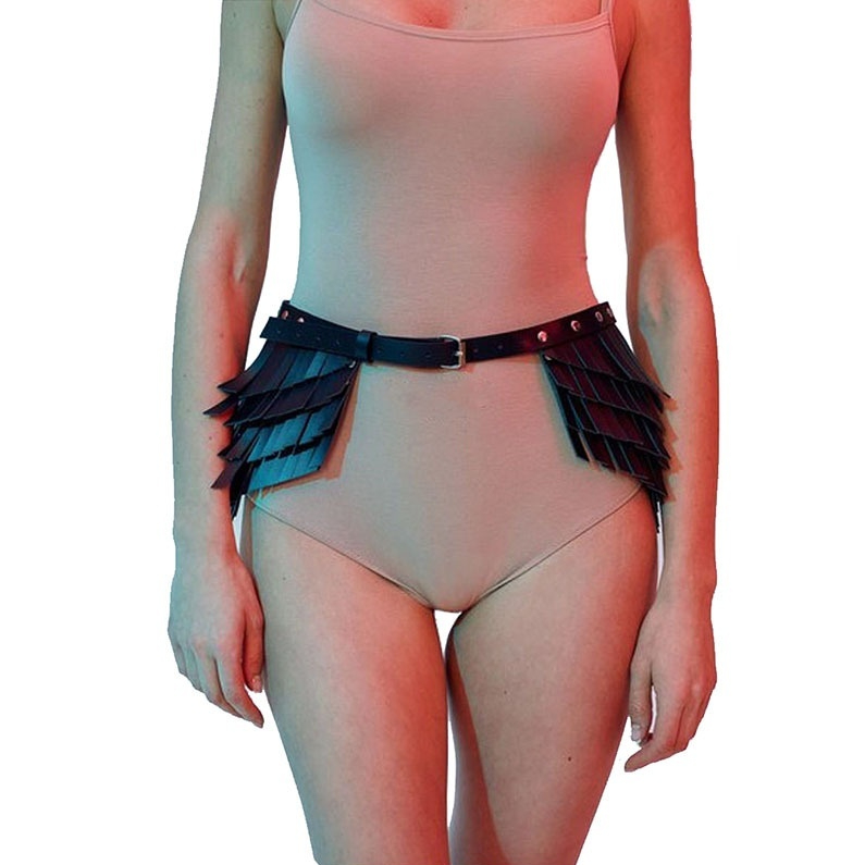 Women's Fashion Multi-layer Tassel Belt Decorations