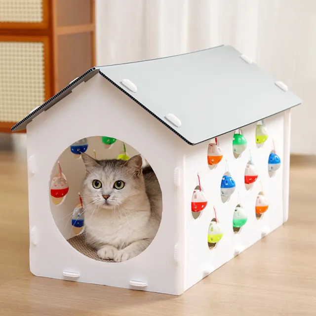 Cat Scratch Board Cat Nest Integrated Toy House Cat Scratch Board - Shop at LoveMi