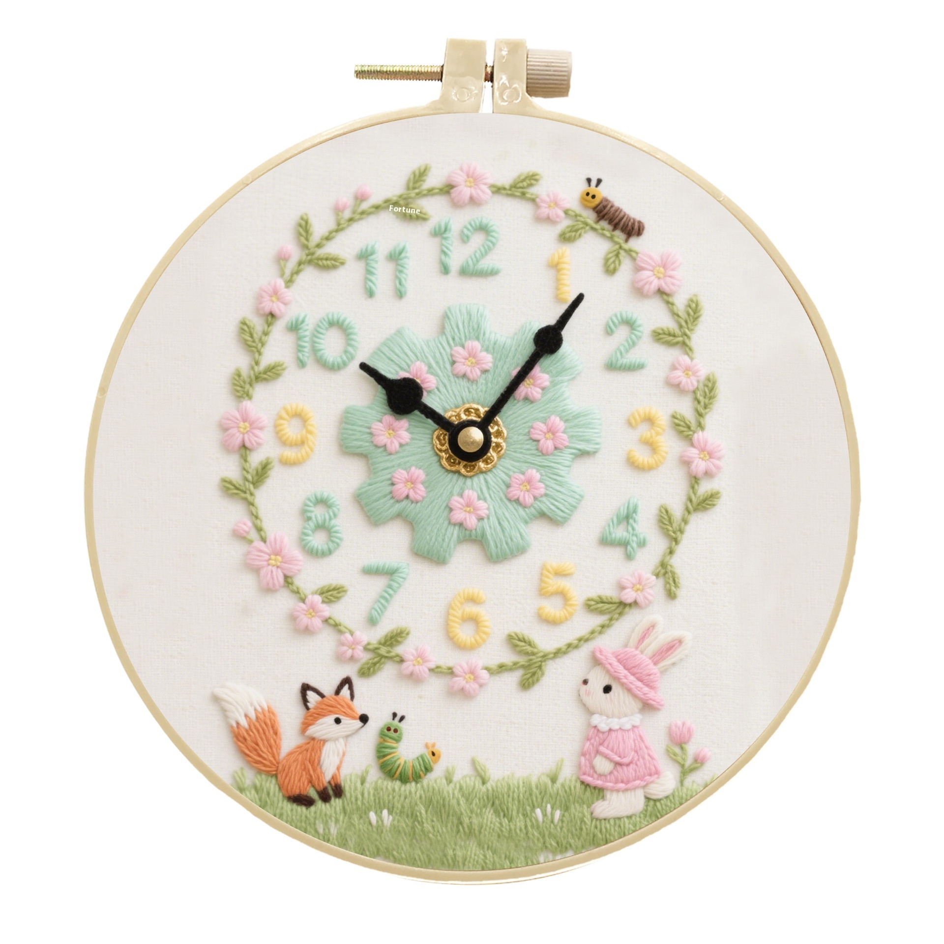 Clock Decoration Embroidery Diy Creative Simple Handmade Kit Material Package