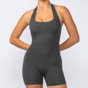 Yy108 Lead Gray Jumpsuit