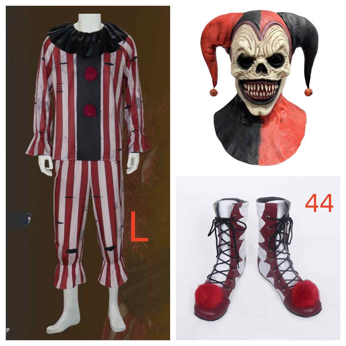 Anime Suit Role Play Stage Costume Clown Suit Set22 - Shop at LoveMi