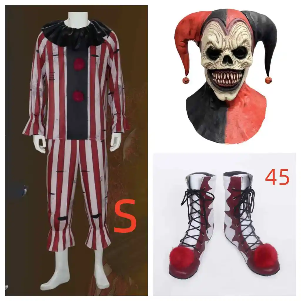 Anime Suit Role Play Stage Costume - Clown Suit-Set7