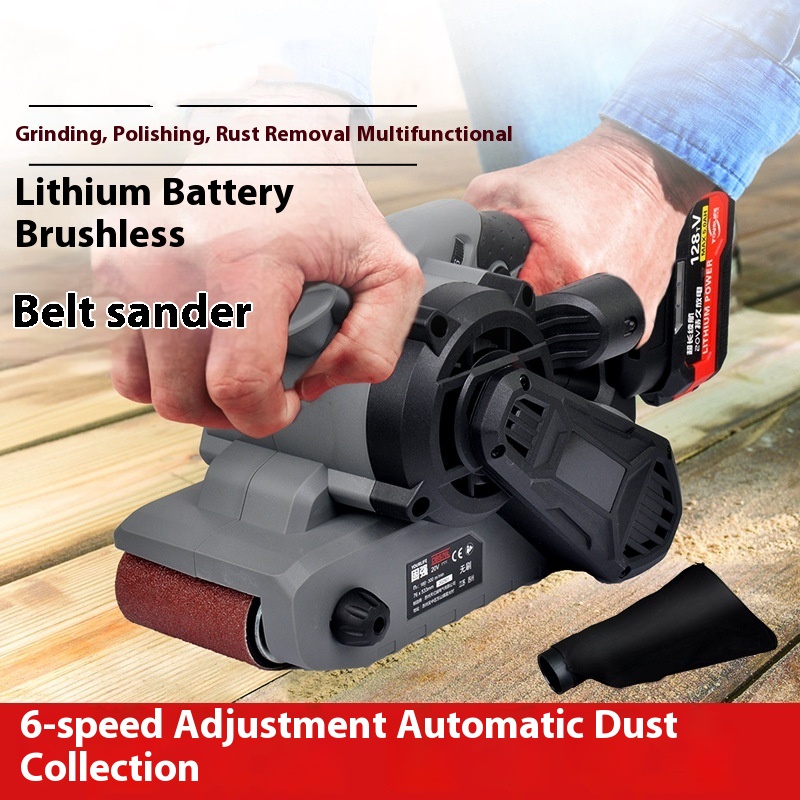 Belt Sander Hand-held Sandpaper Grinding Machine 3