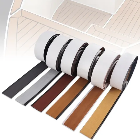 Yacht Teak Edge Strip Deck Pad Floor