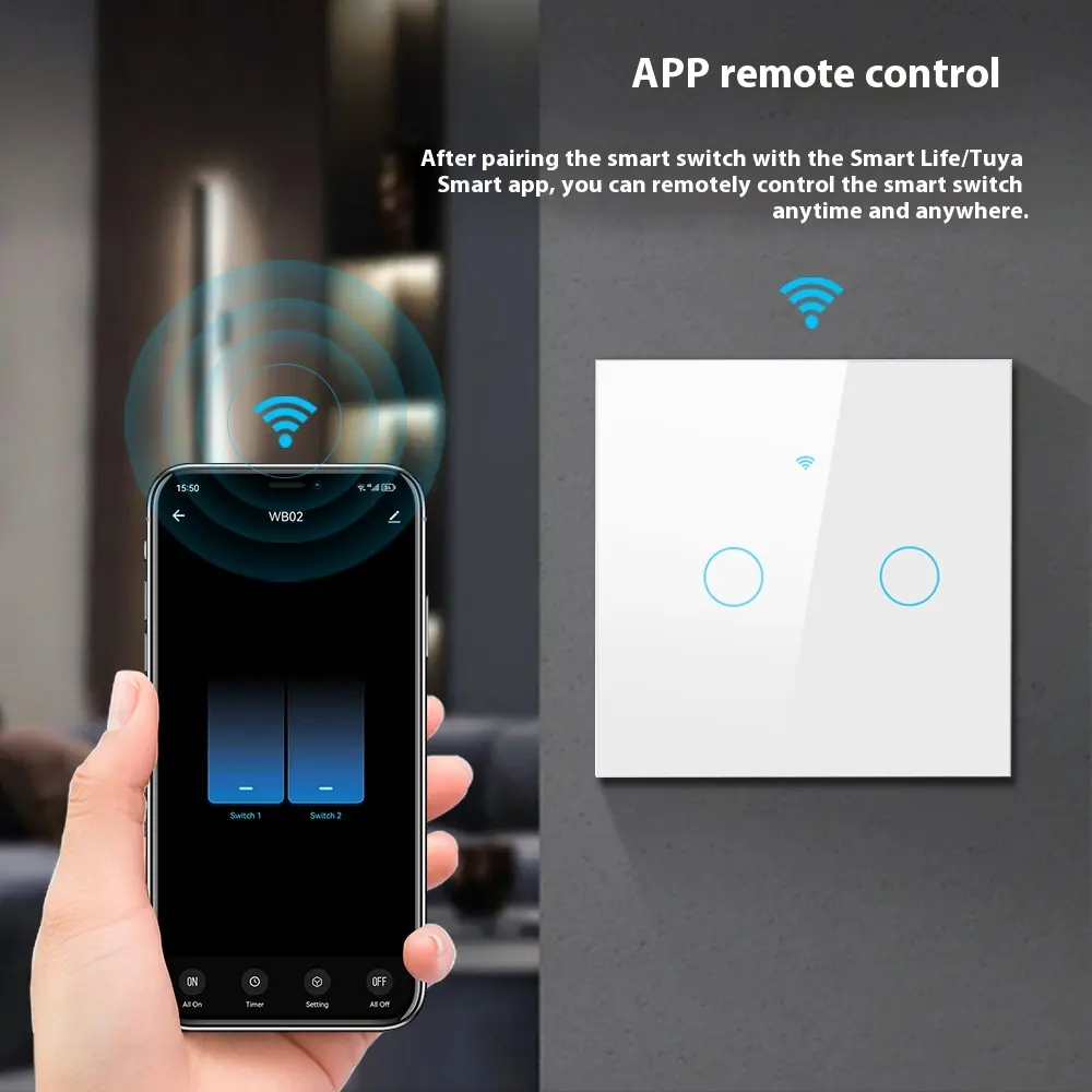 Graffiti WiFi Smart Home APP Lamp Control