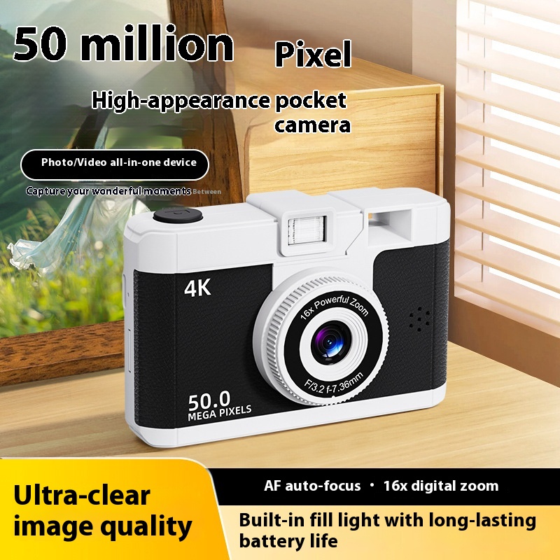 Children's Camera Automatically Prints Ultra HD Recordable Videos