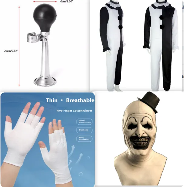 Explosive Old Man Mask Set - Shop at LoveMi