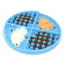 4Grid Disk Sky Blue