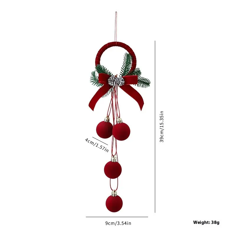 Exquisite Christmas Shop Windows Tree Hanging Decorations