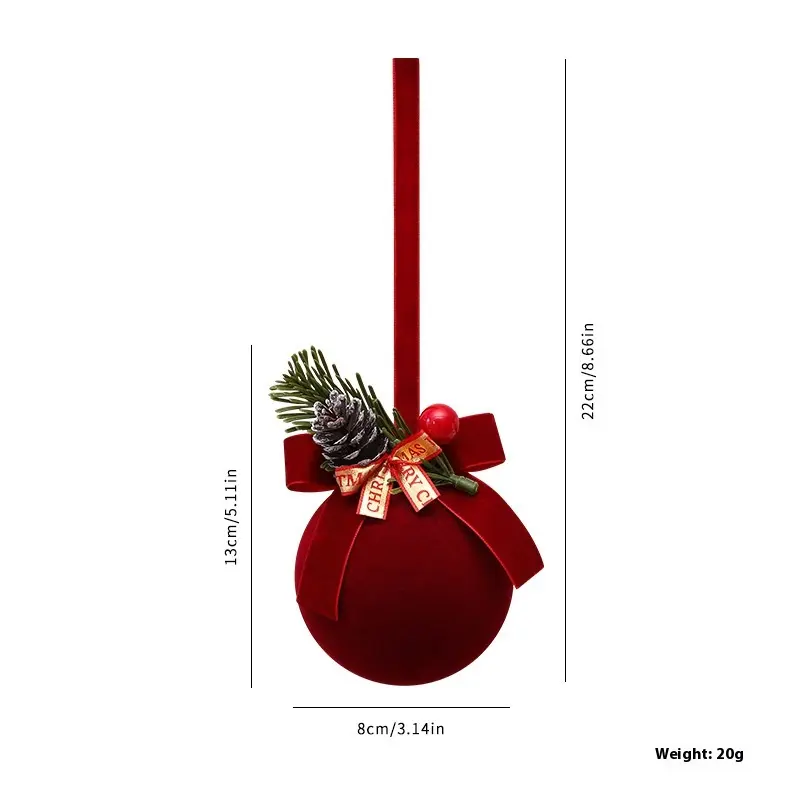Exquisite Christmas Shop Windows Tree Hanging Decorations