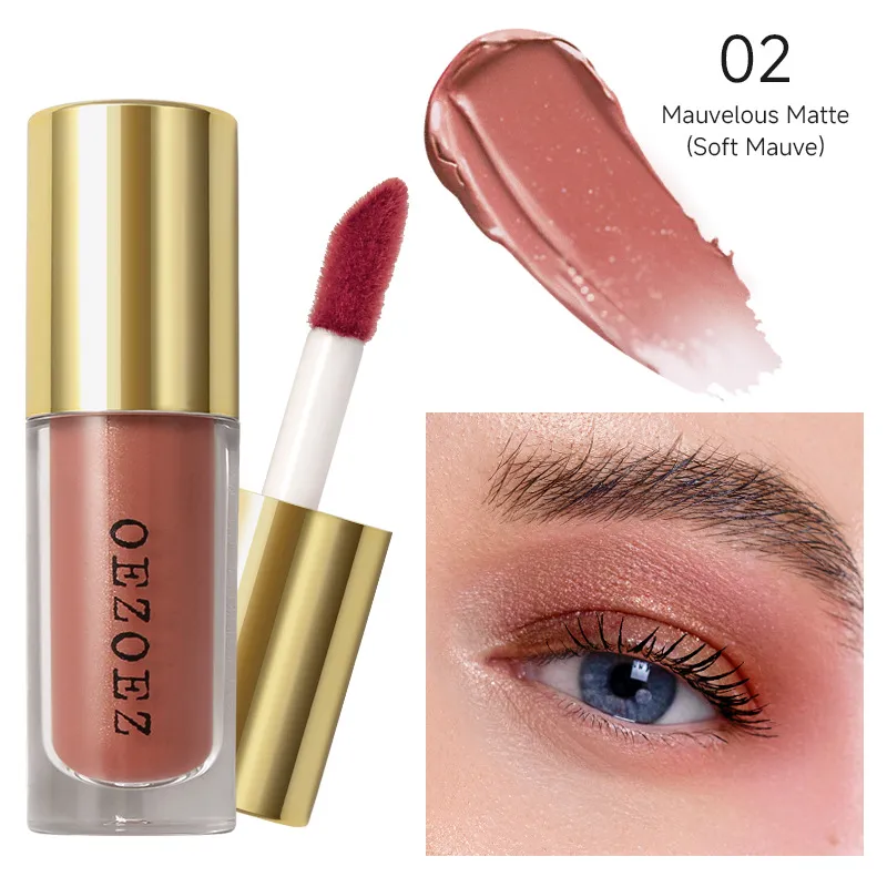 Makeup Waterproof Soft Fog Matte Liquid Eye Shadow - 02 Mauvelous Matte