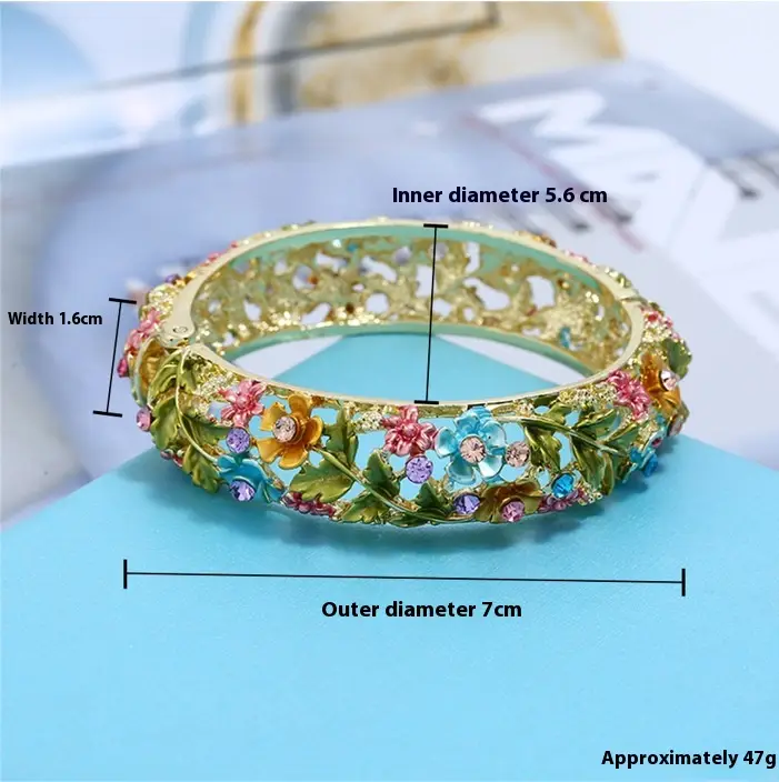 Women's Korean National Style Hollow Painted Bracelet